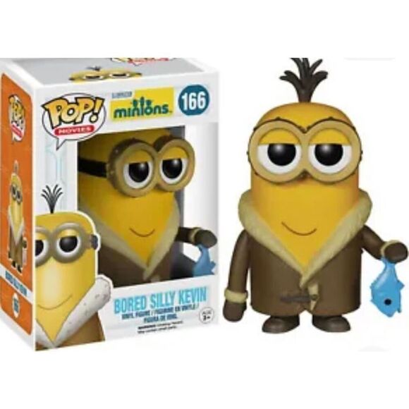 Funko POP! Movies Despicable Me Minions Bored Silly Kevin #166 Vinyl Figure - Picture 1 of 3